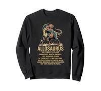 Allosaurus Dinosaure Chasseur de fossiles Paléontologie Humour Sweatshirt