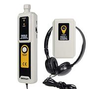 ALLOSUN Détecteur de fuite à ultrasons et émetteur Air Eau de poussière fuite de poussière avec kit d'accessoires pour casque Indicateur LED