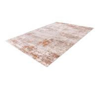 AlloTapis - Tapis rayé à Poils Courts pour Salon Rectangle Vintage Paris - Vintage - Rayé - Beige - Dimensions: 290 x 290 CM