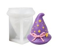 alloween Witch Hat Mold - Silicone | Flexible 3D Candy & Craft Casting Mol