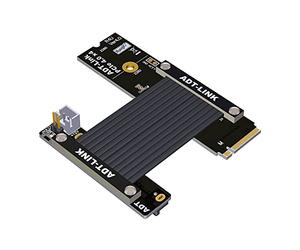 Allowish Câble d'extension M.2 NVME vers U.2 SFF8639 PCI-E 4.0 (50 cm, R47UL-TU 4.0)