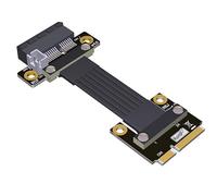 Allowish Câble d'extension Mini PCIe vers PCIE X1 sans fil pour carte réseau Pcie4.0 (35 cm)