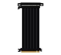 Allowish Câble d'extension PCIE 4.0 16x à pleine vitesse pour carte graphique PCI Express Port GPU Extension de carte Riser Blindé (20 cm, 4.0 OneReverse Noir)