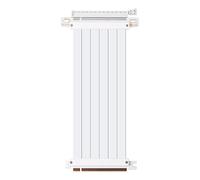 Allowish Câble d'extension PCIE X16 à pleine vitesse 3.0 pour carte graphique GPU PCI-E flexible blindé (60 cm, 180 degrés, blanc)
