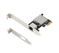 Allowish Carte réseau Ethernet PCI Express 2,5 g 100/1000 m/2500 m PCIe RJ45 puces Intel I225