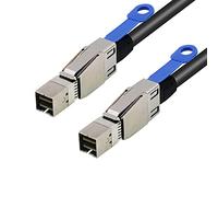 Allowish Mini SAS HD SFF-8644 with IC to Mini SAS SFF-8644 Server Adapter Cable (2m,Black)