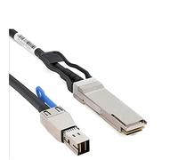 Allowish MiniSAS HD SFF-8644 to QSFP 40G SFF-8436 Server Connection Cable (2m,Black)