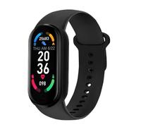 allowith Montre Bluetooth Montre M6 Smart Bracelet Bluetooth Watch Heart Rate Blood Pressure Health Monitoring