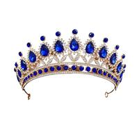 Alloy & Diamond Princess Elegant Crown For Bridal & Performance, One Size, Bois d'agar
