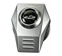 Alloy Engine Start Button Cover 4cm Carbon Style(Gray)