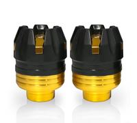Alloy Front Fork Slider Cup Red Crash Protection(Gold)