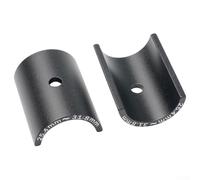 Alloy Handlebar Shim 25.4mm to 31.8mm Reducer(Black) | Converts 25.4mm bars to 31.8mm stems, aluminum alloy, secure clamp, black finish, long lasting