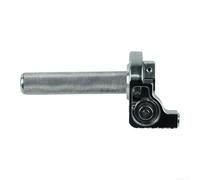 Alloy Motorcycle Throttle Handle 7/8 Inch Smooth Control(Silver)