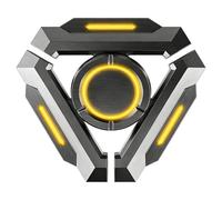 Alloy Spinner Toy, Quiet Relief Fidget Toy, 2.32x3.27 inches Hand Spinner with Glow Feature, Aluminum Alloy Spinners, Sensory Toys with Cool Design, Stress Relief for Boys Girls Adults