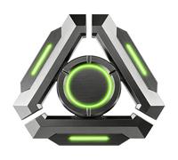 Alloy Spinner Toy, Quiet Relief Fidget Toy, 2.32x3.27 inches Hand Spinner with Glow Feature, Aluminum Alloy Spinners, Sensory Toys with Cool Design, Stress Relief for Boys Girls Adults