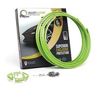 AlloyGator Lot de 4 anneaux de protection pour jantes de 12 à 24" - Vert