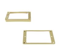 Allparts - Anneaux Cou Humbucker Crème Micro & Pont Fond Incurvé 2-Pack
