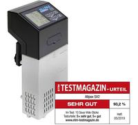 Allpax SV 2 Thermoplongeur Sous Vide 1400 W Cuisson au Bain-Marie Professionnelle jusqu'à 30 L Écran LCD