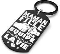 Allpeak Cadeau Maman - Porte Clef Anniversaire, Noël, Idée Originale et Utile pour Femme