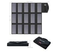 Panneau solaire pliable ALLPOWERS 100 W Module solaire pour centrale électrique portable Générateur solaire pour voyage, camping