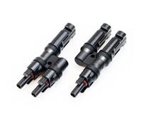 ALLPOWERS Connecteur Y solaire mâle/femelle 1Y2 IP67 pour câbles PV - 1 paire