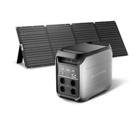 ALLPOWERS P1800 générateur solaire 1024Wh avec panneaux solaire de 200W | IP68 étanche,batterie LiFeP04, 2 x Chargement rapide sans fil 15W, Énergie solaire MPPT pour camping, extérieur
