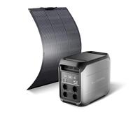 ALLPOWERS P1800 Station électrique portable 1024Wh panneau solaire 100W | panneau solaire flexible IP68 étanche, batterie LFP, 2 x Chargement rapide sans fil 15W, générateur solaire pour camping-car