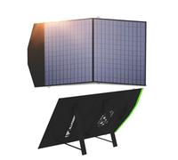 ALLPOWERS Panneau solaire pliable 100 W, kit de panneau solaire portable, chargeur solaire pliable pour station d'alimentation portable, générateur solaire, camping, ordinateurs portables, extérieur