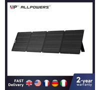 ALLPOWERS Panneau Solaire Pliable 60/100/140/200W Chargeur Solaire Mobile pour Alimentation Électrique Ordinateur Portable Générateur Solaire Pêche 100W