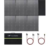 ALLPOWERS Panneau solaire pliable 600W 44V monocristallin IP67 pour camping-car, 12,5 kg