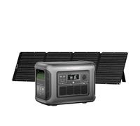 ALLPOWERS R1500 LITE Station Électrique portable avec panneaux solaire 200W | 1056Wh batterie LiFeP04 fonction UPS, 1600W de capacité pour l'alimentation de Camping