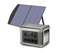 ALLPOWERS R2500 Station électrique portable 1920Wh, batterie LiFeP04 avec panneaux solaire pliables de 100W, fonction UPS, Entrée maximale de 1500W, générateur solaire pour camping, extérieur, jardin