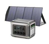 ALLPOWERS R2500 V2 Station électrique portable 1920Wh, batterie LiFeP04 avec panneaux solaire pliables de 200W IP67 étanche, générateur solaire avec contrôleur MPPT, camping-car, balcon, jardin