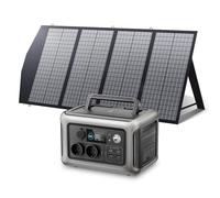 ALLPOWERS R600 générateur solaire avec panneaux solaire pliables de 140W, 299Wh batterie LiFeP04, Chargement rapide sans fil 15W, fonction UPS, Entrée maximale de 400W, camping, extérieur, jardin