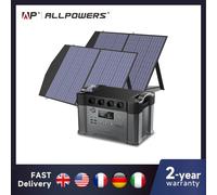 ALLPOWERS S2000 Pro générateur extérieur 2400W MPPT centrale électrique Portable avec panneaux solaires pliables 4X100W pour camping-car, maison S2000PRO with 1X200W
