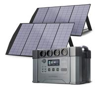 ALLPOWERS S2000 Pro Station d’énergie 1451Wh 2400W avec Panneau Solaire 200W pour Secours Camping Caravaning