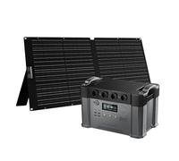 ALLPOWERS S2000Pro Station électrique portable 1451Wh avec panneaux solaires pliables de 100W, générateur solaire avec contrôleur MPPT,4 × CA 2400W,camping,jardin