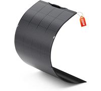 ALLPOWERS SF200 Panneau Solaire Flexible 200W avec étanchéité IP68, module solaire photovoltaïque ETFE, 32V, panneau solaire mono semi-flexible hors réseau pour toit, van, camping-car, surface inégale