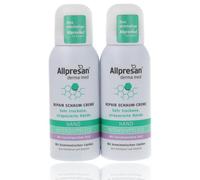 Allpresan Derma med Repair Lot de 2 crèmes moussantes pour les mains au parfum apaisant - Pour le soin des mains très sèches et abîmées - 100 ml