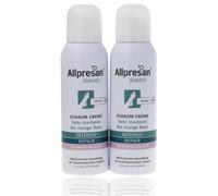 Allpresan diabetic Intensif + Repair Lot de 2 crèmes moussantes au parfum apaisant pour peaux très sèches à craquelées en cas de diabète sucré 2 x 125 ml