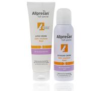 Allpresan Foot Spezial N° 3 - Kit crème lipidique 125 ml et crème moussante 125 ml avec parfum apaisant pour hydrater les pieds au quotidien très secs