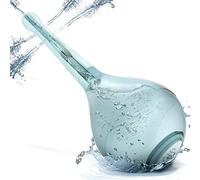 Allpro Poire de Lavement Intime Anale, Poire à Lavement avec Clapet Anti-Retour, Douches Anale et Vaginale avec Buse à 5 trous, Lavement Anale Kit en Silicone Bleu
