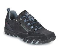 Mephisto - Fermeture chaussures basses Nizar-TEX bleu foncé en membrane Allro-Tex - Hauteur du talon - Fermeture éclair - Lacets - 1,5, Bleu nuit, 38 EU