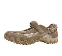 Allrounder, NIRO Filet C.Suede/Open Mesh, Femme Basket_Mode_Basse Taupe bi-matière