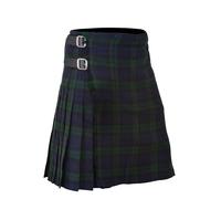 Allsafe Traders Kilt écossais de luxe pour homme - 8 m - Pour mariage, Montre noire, 48
