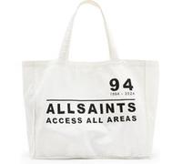 AllSaints Accessallareas Tote White/black Taille: OS | Cabas Outlet | Femme | Blanche