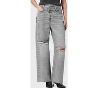 AllSaints Aki Crossover Jean Destroy Grey Taille: W29 | Jeans Outlet | Femme | Gris