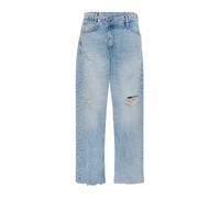 AllSaints - Aki Mid Rise Crossover Jeans - Femme - Jeans - Bleu - Taille: W26
