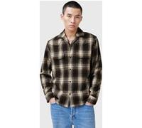 AllSaints Alvar Ls Shirt Brown Taille: L | Casual chemises Outlet | Homme | Marron