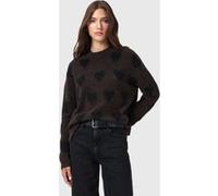 AllSaints Amora Jumper Oxblood Red/black Taille: L | Pulls en Maille Outlet | Femme | Rouge